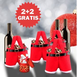 4 x Božićna vrećica za darove | CANDYBAG