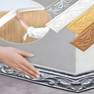 Samolepljiva 3D zidna ivična traka (2,25 m) | LINAVALL