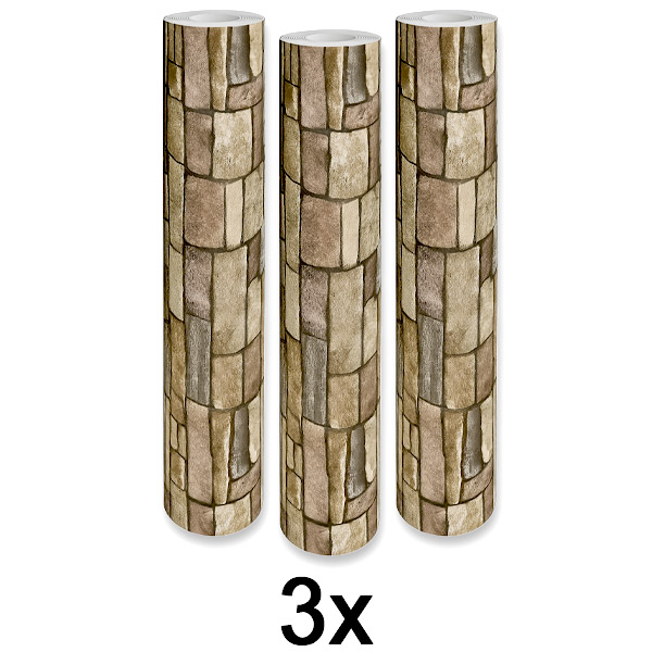 3x Stilizovana 3D Tapeta – Laka Transformacija Zidova | WALLCORWRAP