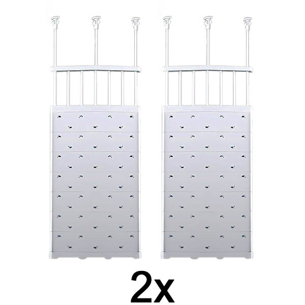 2x Proširiva polica za odlaganje | SHELFEXPEND
