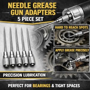 Adapter za mazalicu sa iglastim nastavkom (set od 5 komada) | GREASRA